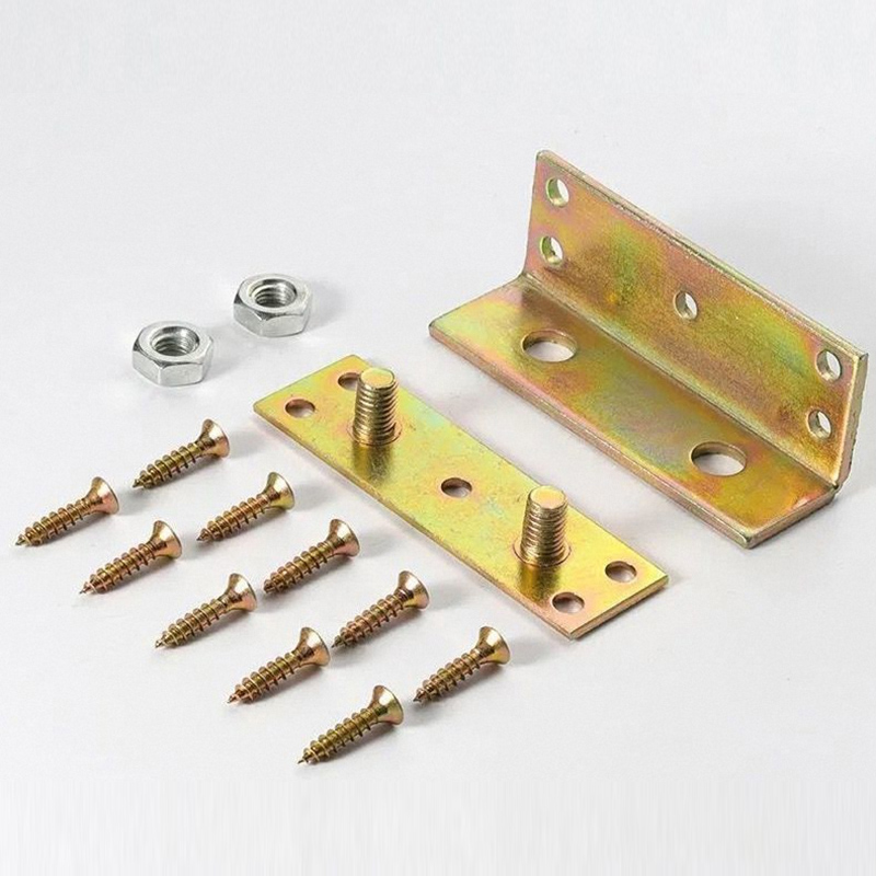 Furniture Hardware Lowes - 1 Set (4 pairs) Bed Hinges