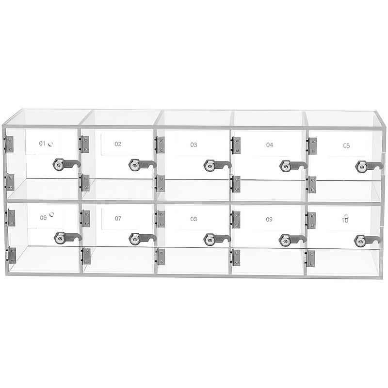 Cabinet Lock Key - Cell Phone Storage Locker, 10 Slots
