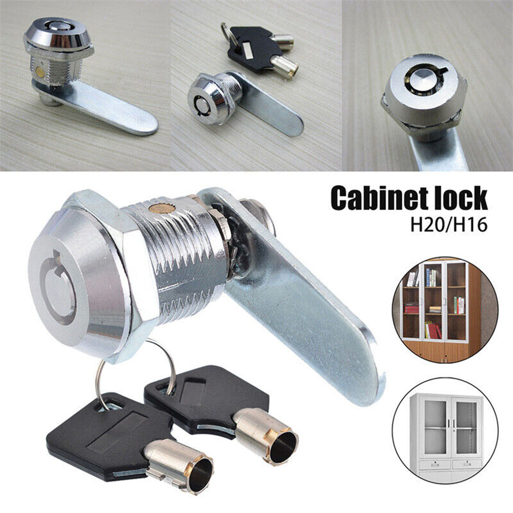 Furniture Hardware Cam Lock - 16/20/25/30mm Cylinder Locks Cam Lock Security