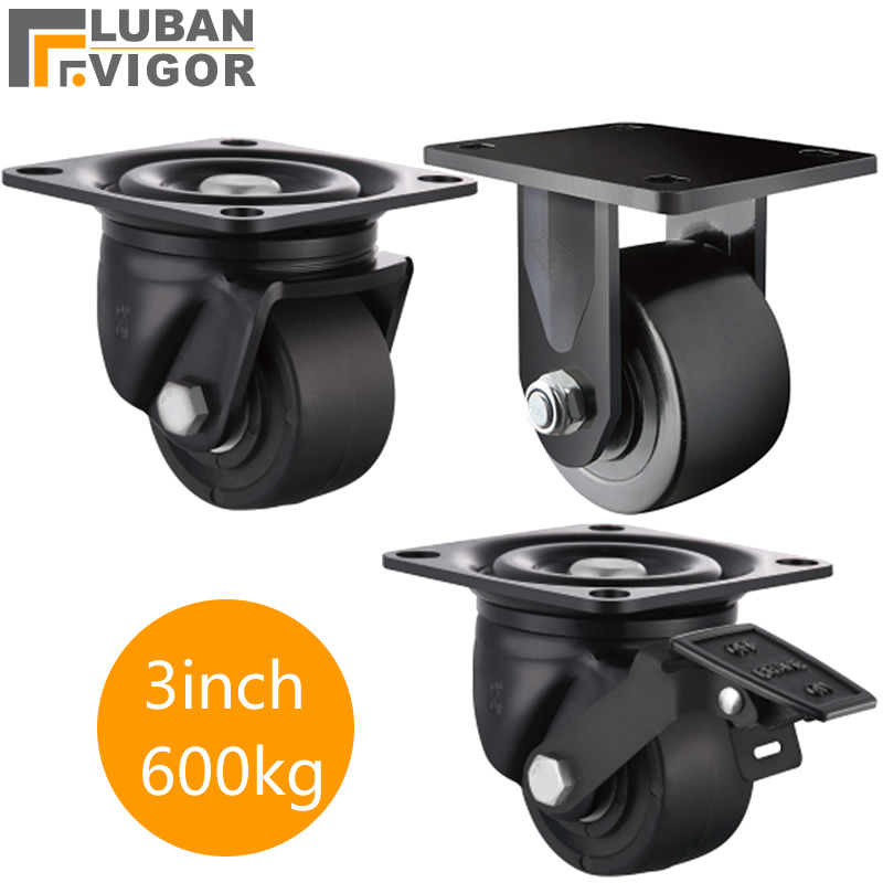 Furniture Hardware Lowes - load-bearing 600KG 3 inch Low Casters