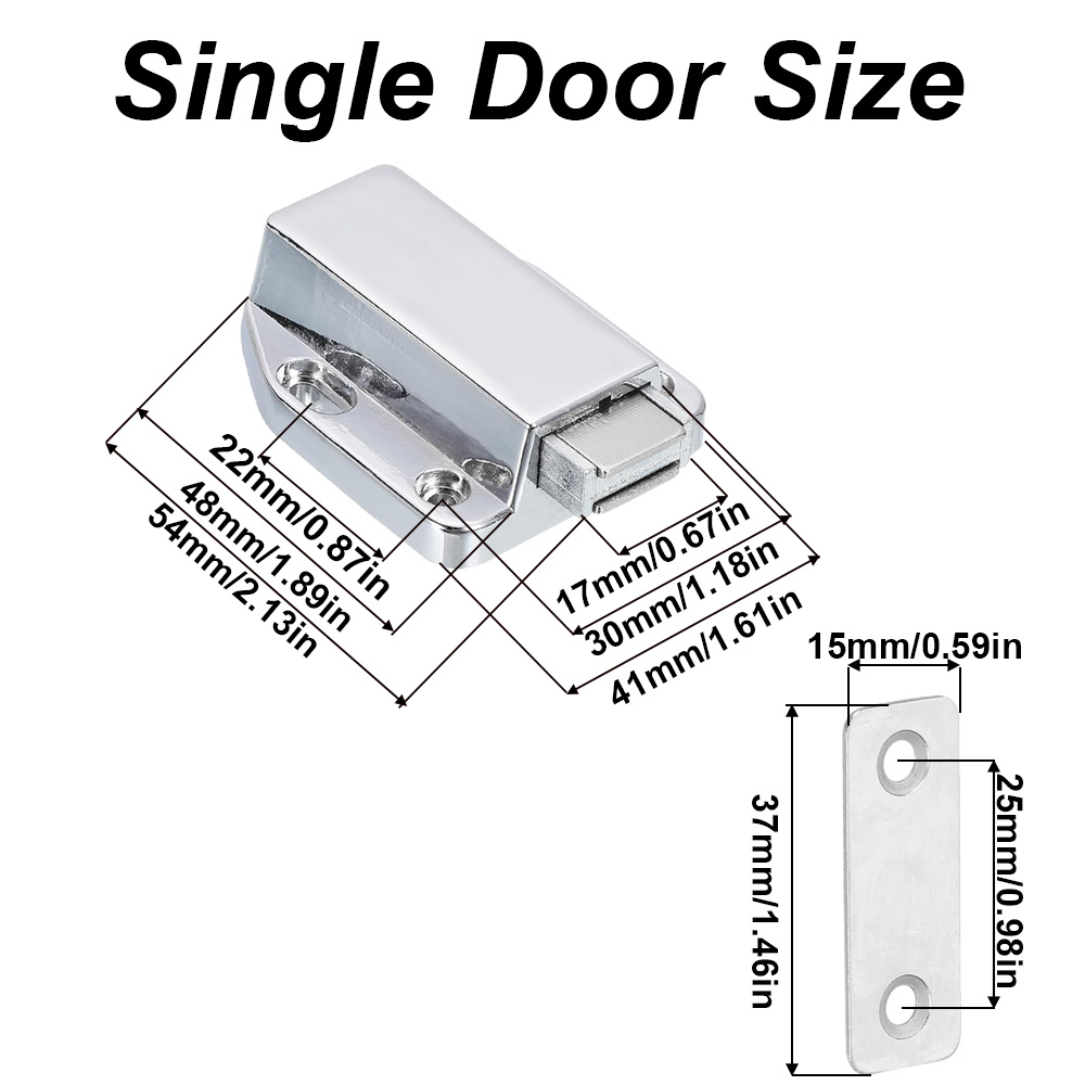 Cabinet Magnetic Catches Magne - огляд і ціна Furniture Hardware Latch