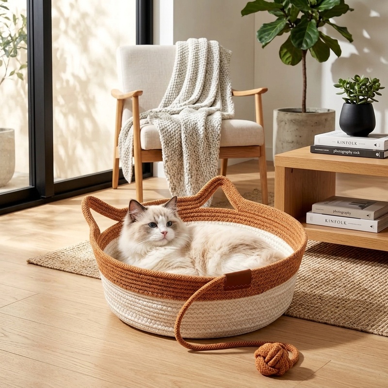 35/40/46cm Handwoven Cotton Ro - огляд і ціна Furniture Hardware For Bed