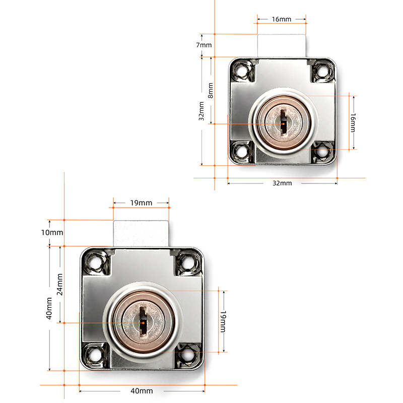 ^Drawer Locks with 2 Keys Cabi - огляд і ціна Furniture Hardware Cam Lock