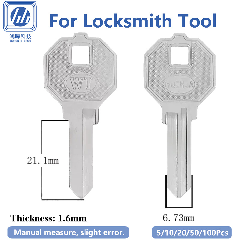 5-100Pcs/Lot WT Left Uncut Cop - огляд і ціна Cabinet Lock Key