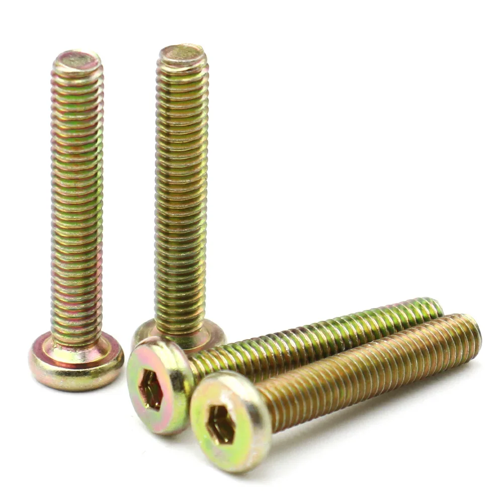 6pcs/lot M6 M8 Zinc-plated Fla - огляд і ціна Furniture Hardware Lowes