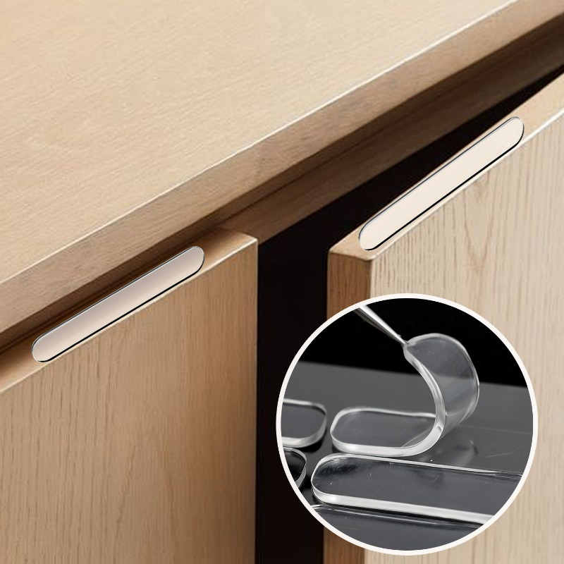 Silicone Cabinet Bumpers Strip - огляд і ціна Furniture Hardware Latch