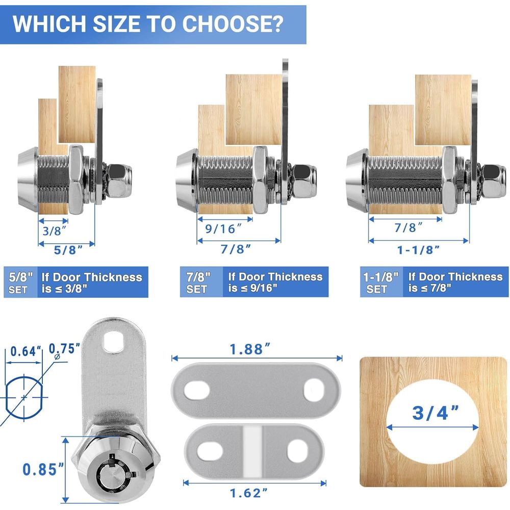 RV Storage Locks - Keyed Alike - огляд і ціна Cabinet Lock Key
