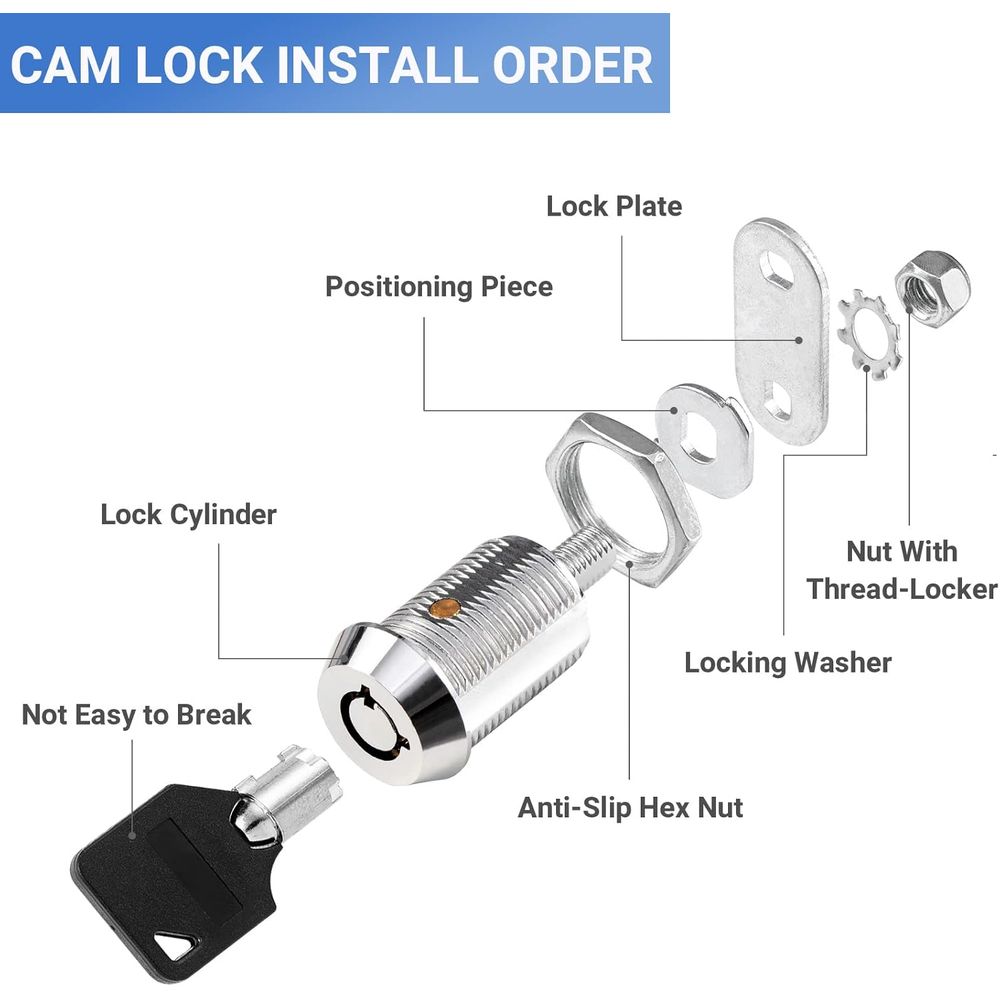 RV Storage Locks - Keyed Alike - огляд і ціна Cabinet Lock Key