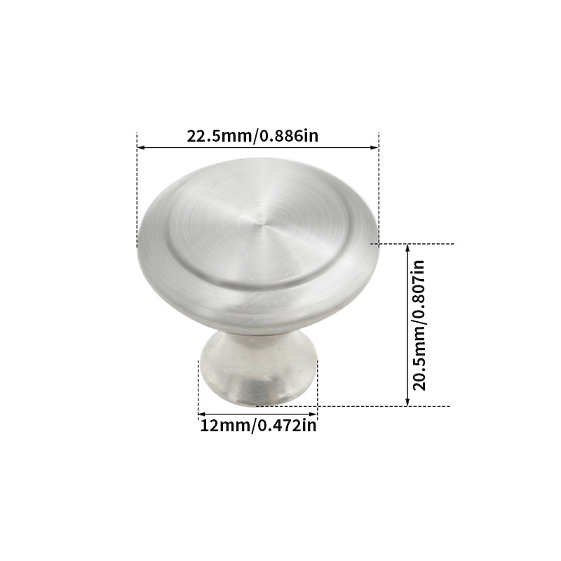 4/12pcs drawer handles, circul - огляд і ціна Used Furniture Hardware