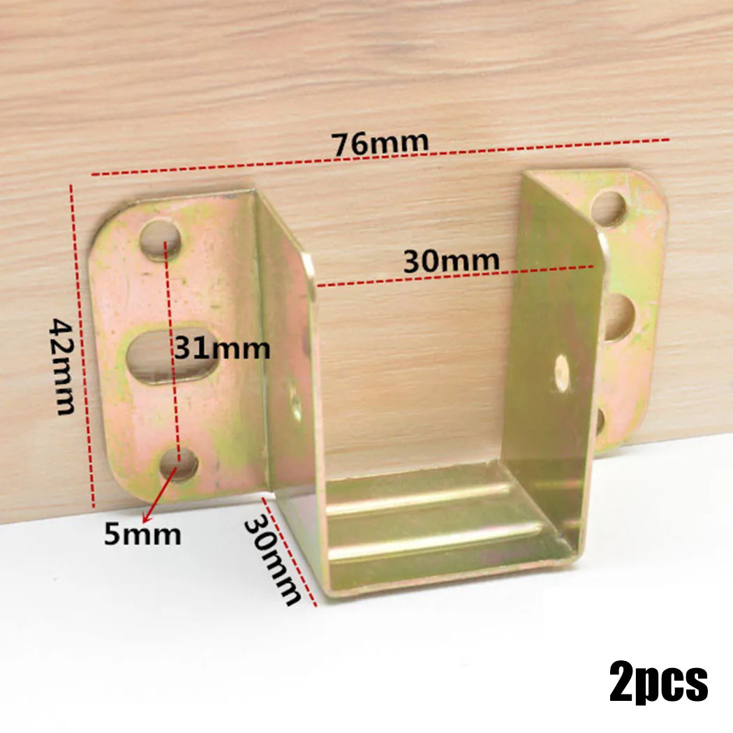 2pcs U Shaped Metal Bed Bracke - огляд і ціна Furniture Hardware For Bed