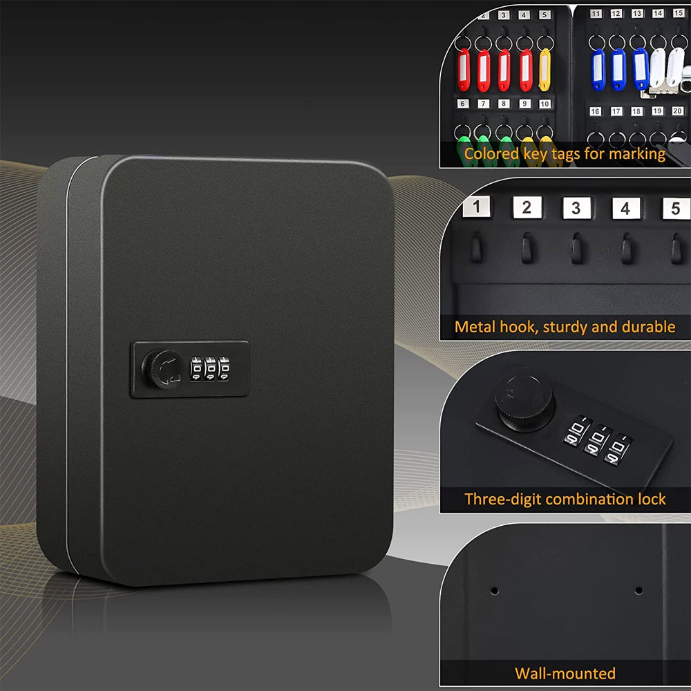 Black Security Key Case with a - огляд і ціна Cabinet Lock Key