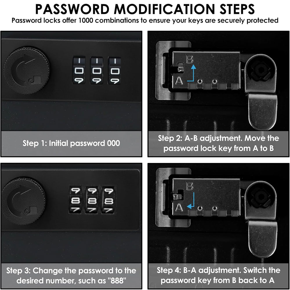 Black Security Key Case with a - огляд і ціна Cabinet Lock Key