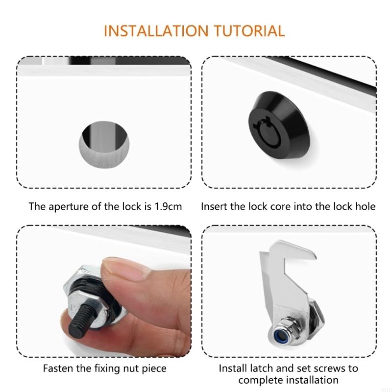 581E 2pcs Heavy Duty Tubulars  - огляд і ціна Cabinet Lock Key