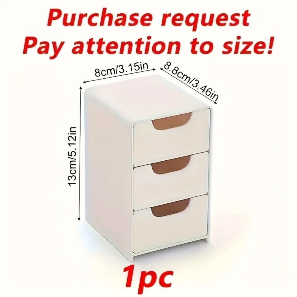 Chic 3-Tier Desk Organizer wit - огляд і ціна Drawer Organizer Peg