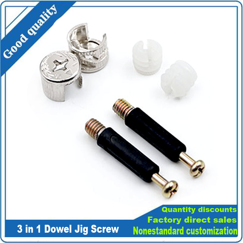 3 in 1 Dowel Jig Screw Furnitu - огляд і ціна Furniture Hardware Cam Lock