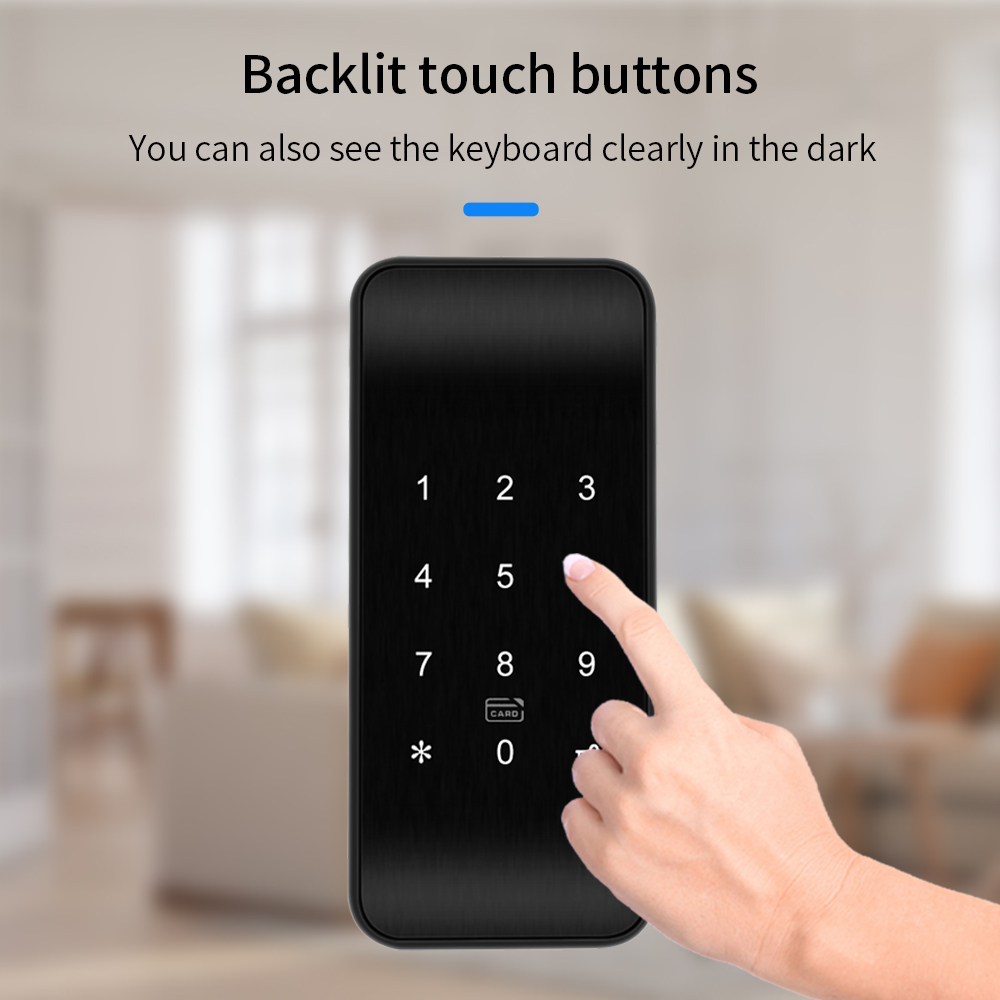 TTLOCK 13.56Mhz Fingerprint Dr - огляд і ціна Furniture Hardware Latch
