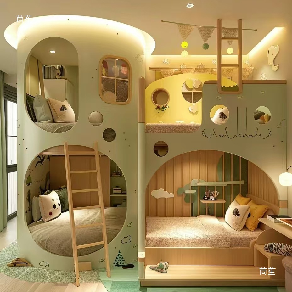Solid Wood Children's Bed High - огляд і ціна Furniture Hardware Lowes