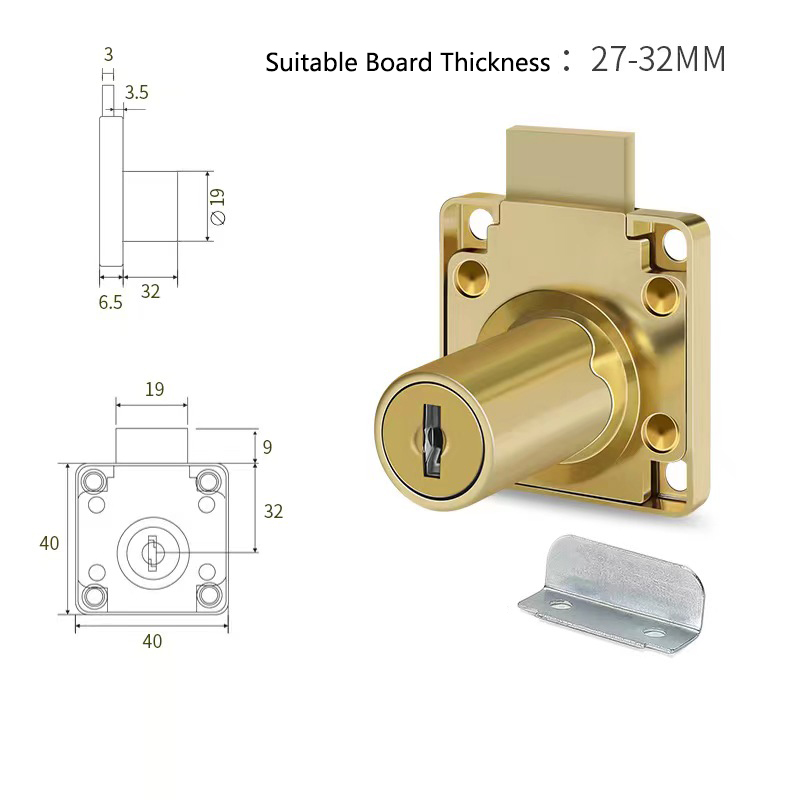 Yutoko High-grade Desk Drawer  - огляд і ціна Furniture Hardware Latch