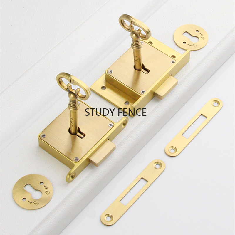 1PC Antique Metal Drawer Lock  - огляд і ціна Cabinet Lock Key