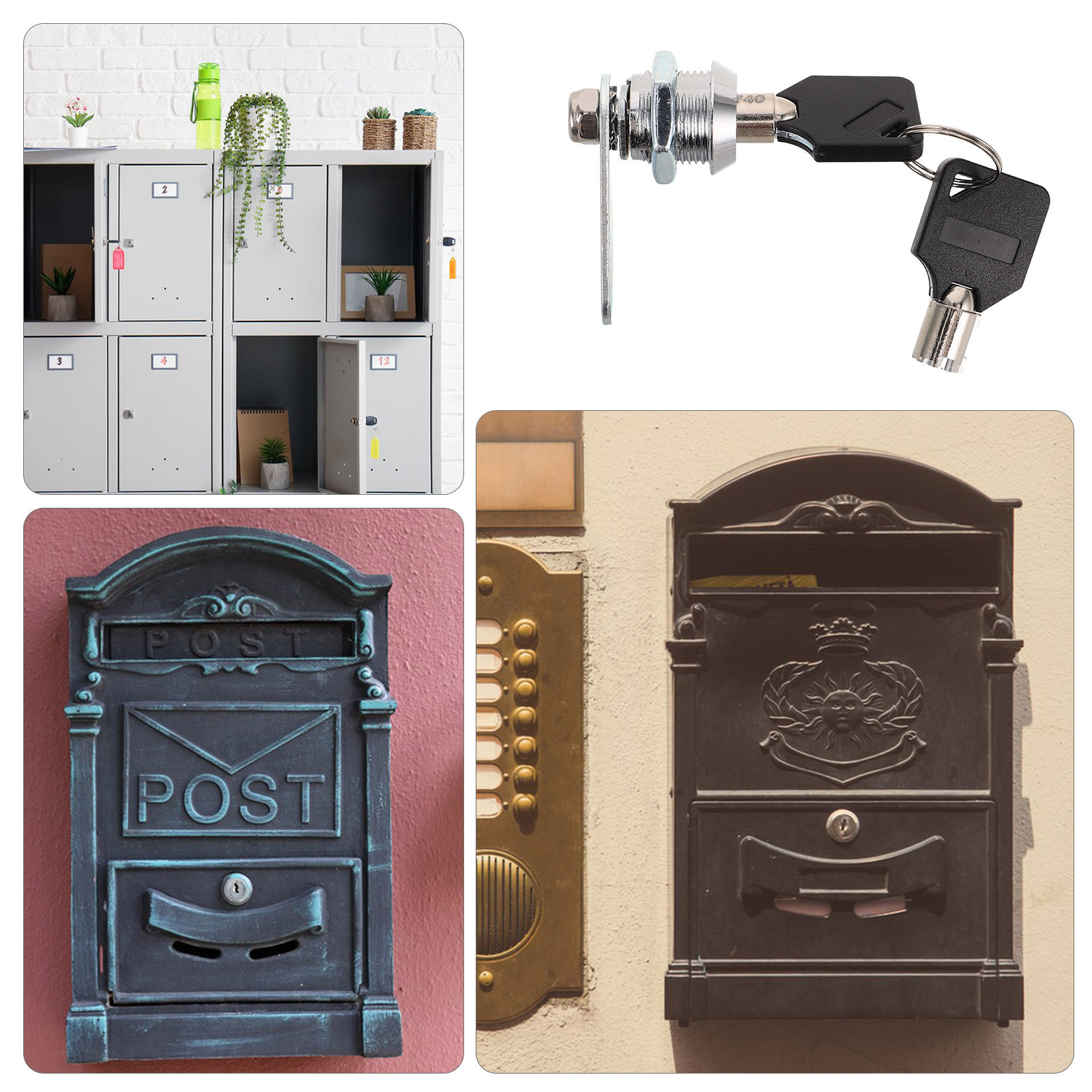 1Set Zinc Alloy Cam Locks Cyli - огляд і ціна Furniture Hardware Cam Lock